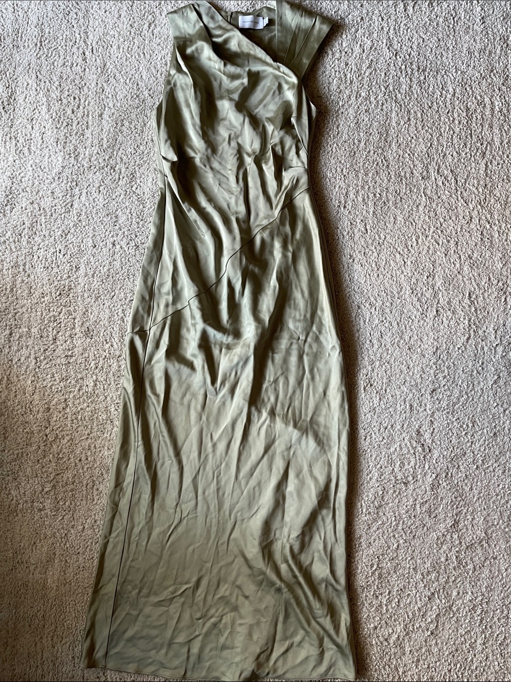 Significant Other Becca Dress Size 6 Sage Green Maxi - Picture 4 of 9